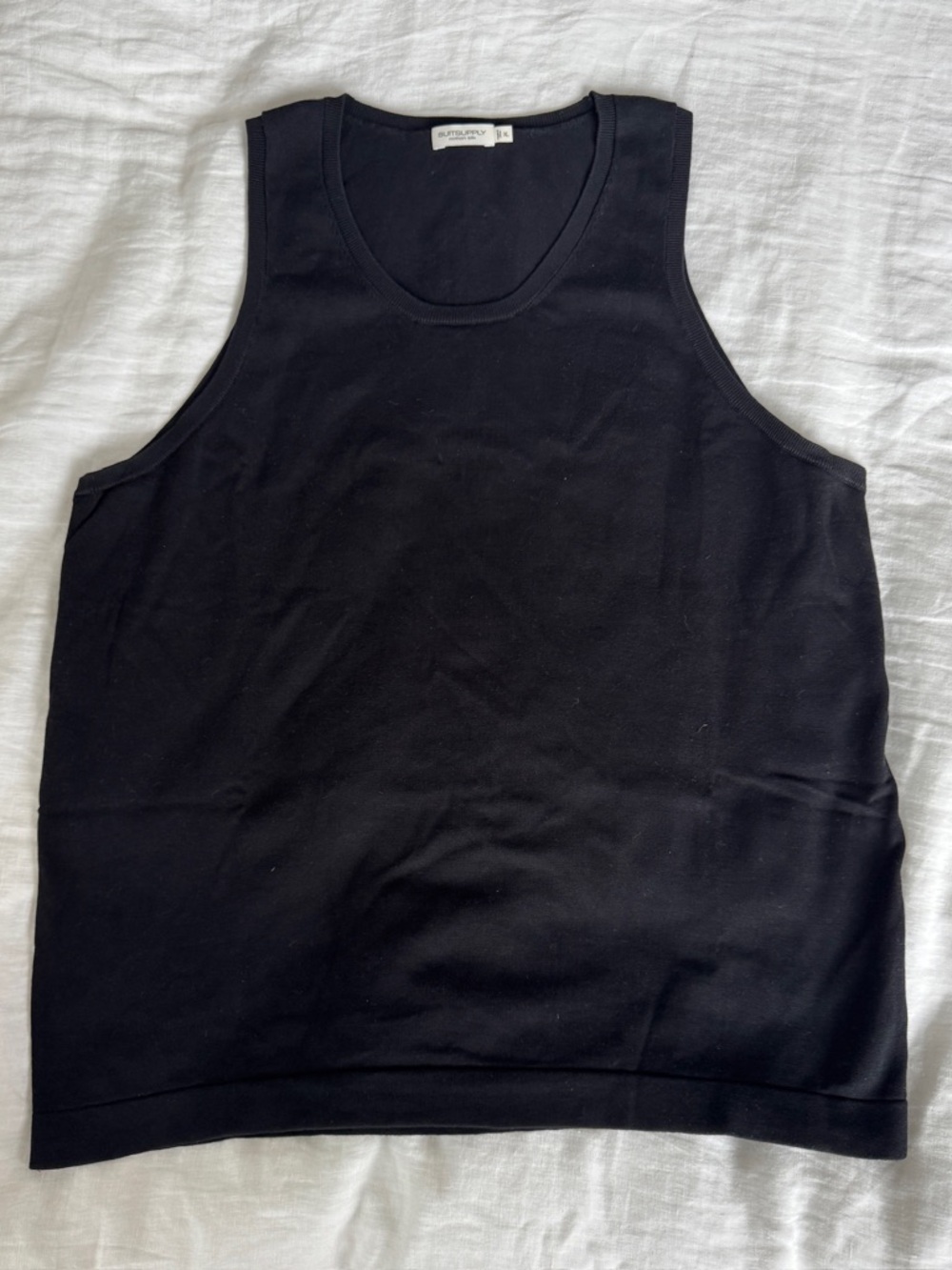 Suitsupply Men’s Black Tank
